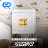 DECORACION DE PARED X6