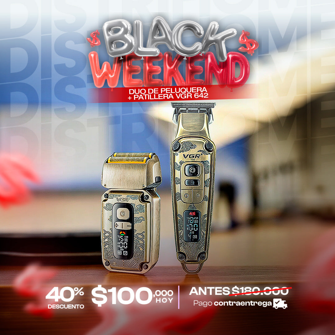 DUOS DE DE PELUQUERA + PATILLERA VGR 641