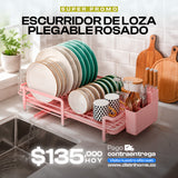 ESCURRIDOR ROSADO PLEGABLE