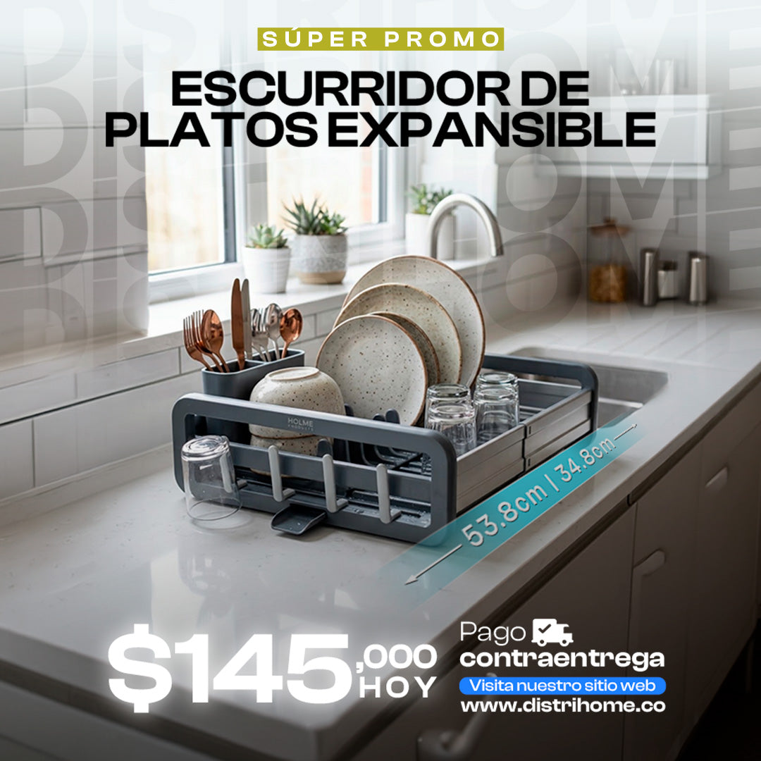 ESCURRIDOR DE LOZA PLEGABLE