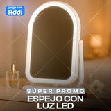 ESPEJO CON LUZ LED
