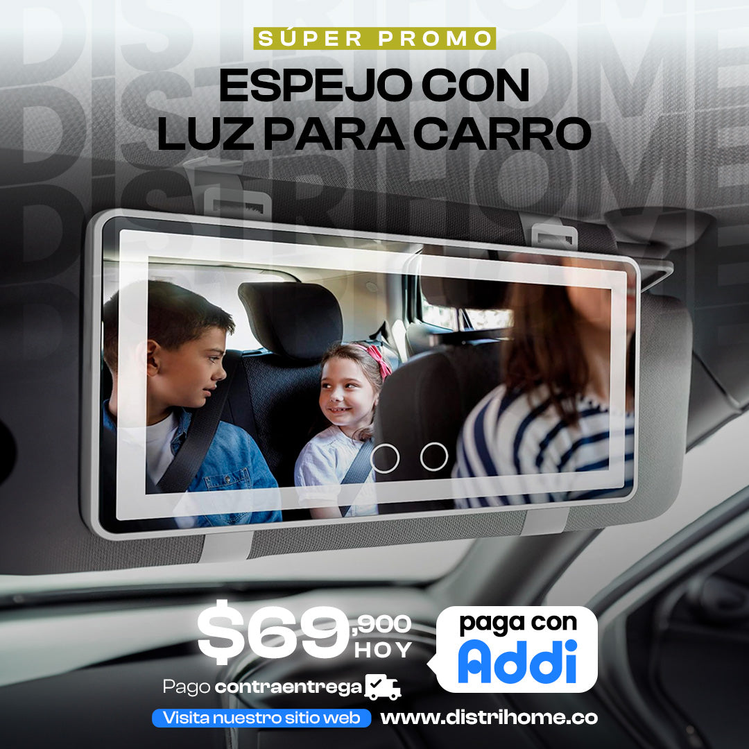 ESPEJO LUZ PARA CARRO