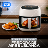 FREIDORA DE 8 L TRANSPARENTE