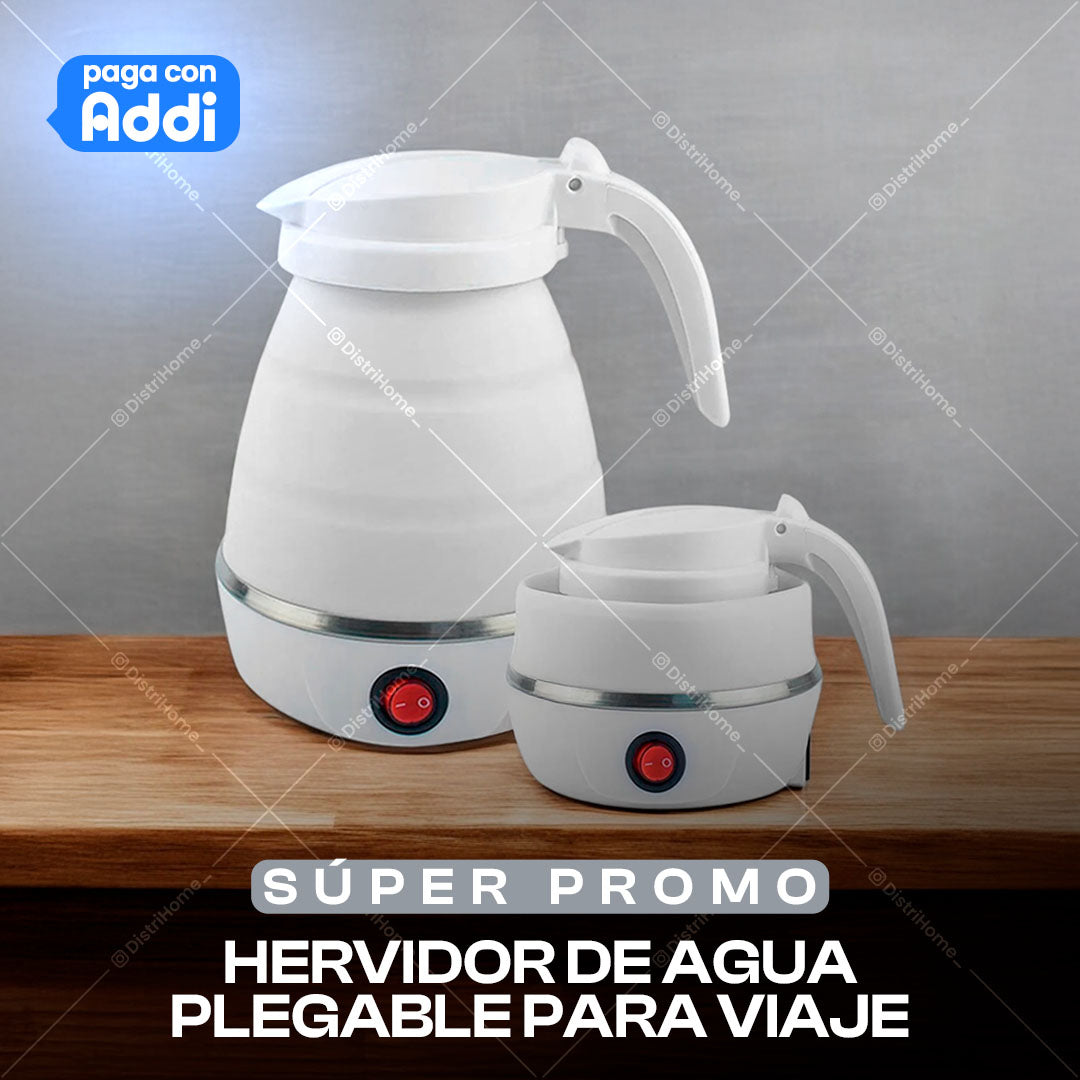 Hervidor Agua Plegable Viaje Hogar