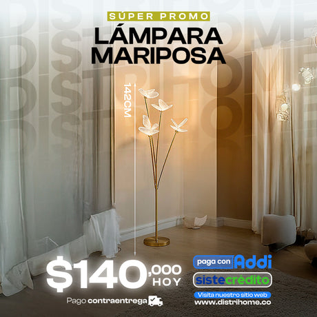 LAMPARA DE MARIPOSA