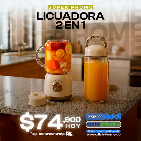 LICUADORA 2 EN 1