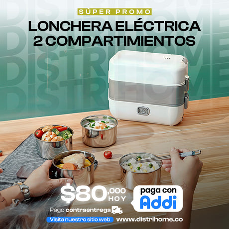 Lonchera Electrica 2 Compartimientos Hogar
