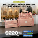 MALETA DE ALMACENAMIENTO PARA MANICURISTAS