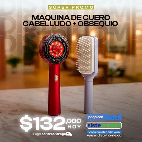 COMBO MAQUINA DE CUERO CABELLUDO + OBSEQUIO