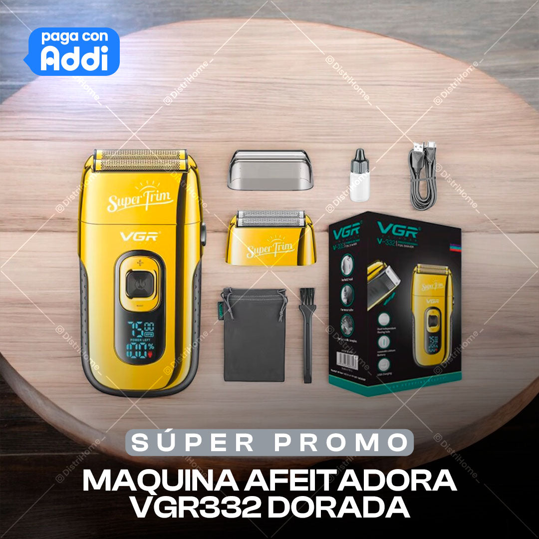 MAQUINA AFEITADOR VGR 332