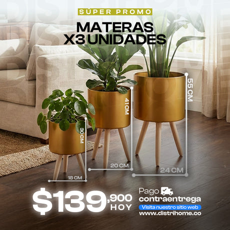 MATERAS X 3
