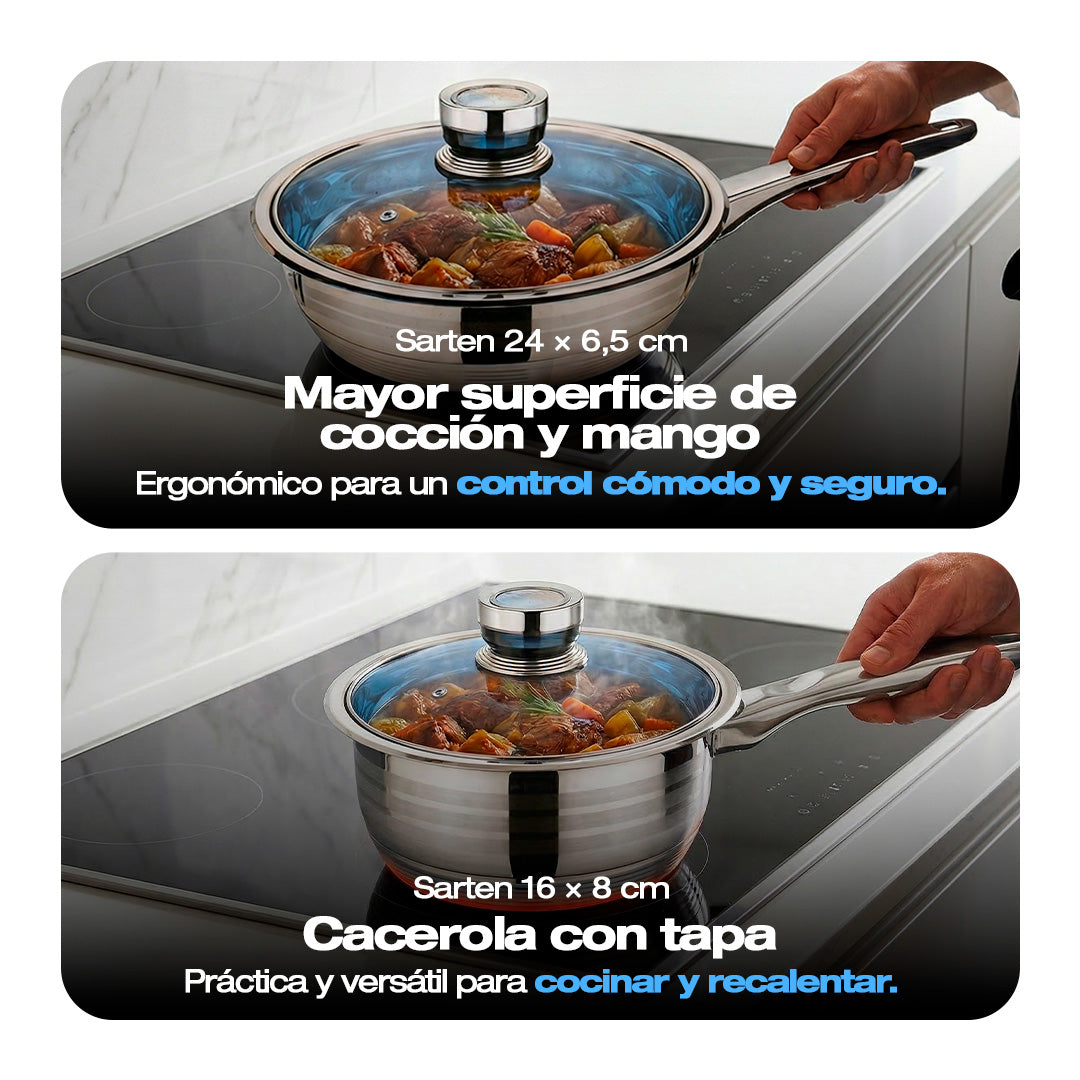 SET DE COCINA DE 100 PCS
