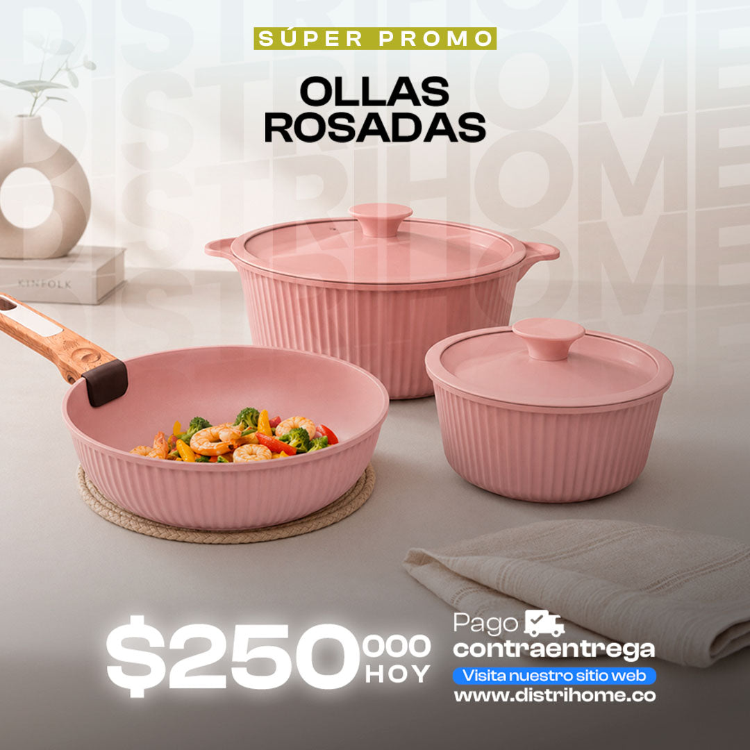 JUEGO DE OLLAS CON MANGO REMOVIBLE