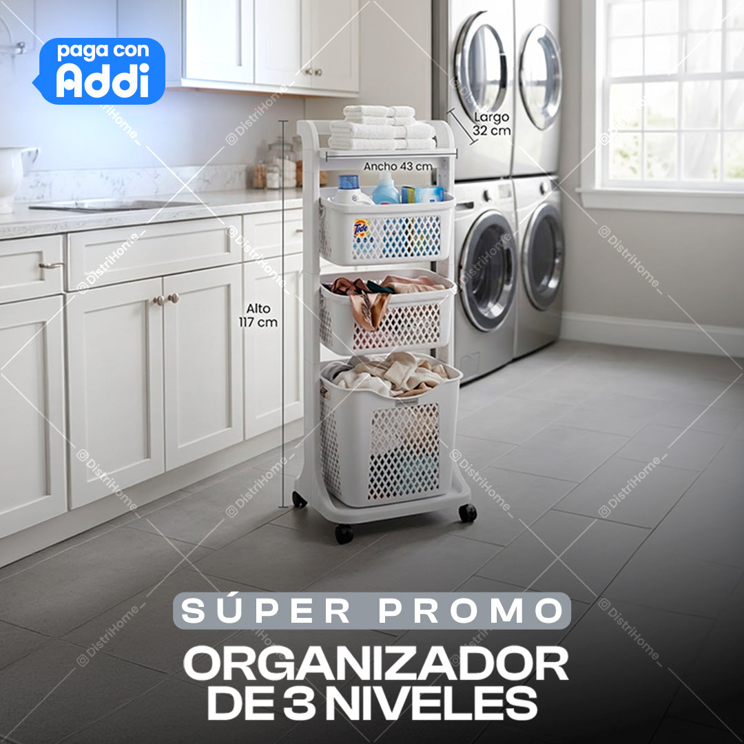 ORGANIZADOR DE 3 NIVELES