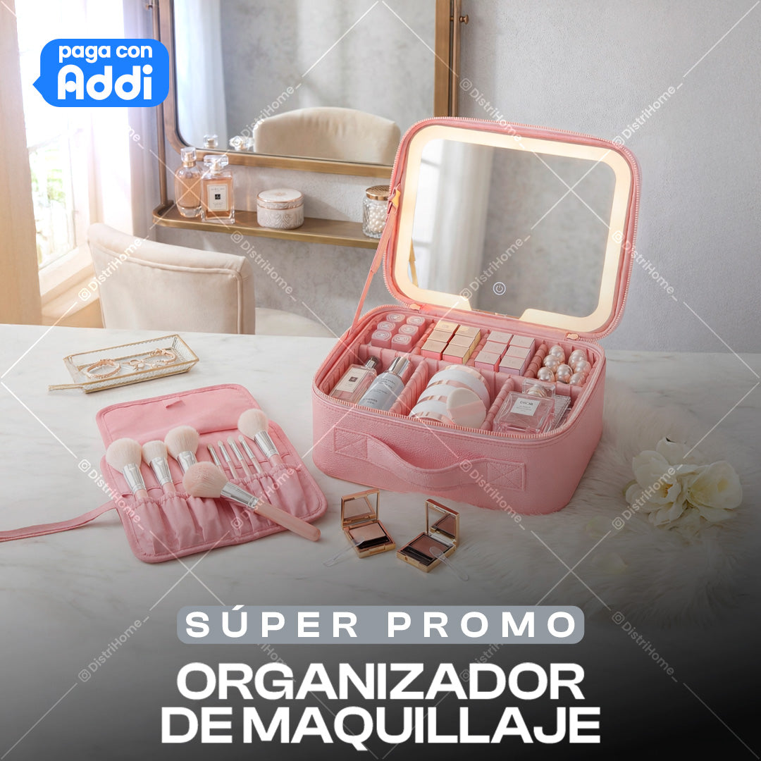ORGANIZADOR DE MAQUILLAJE CON LUZ