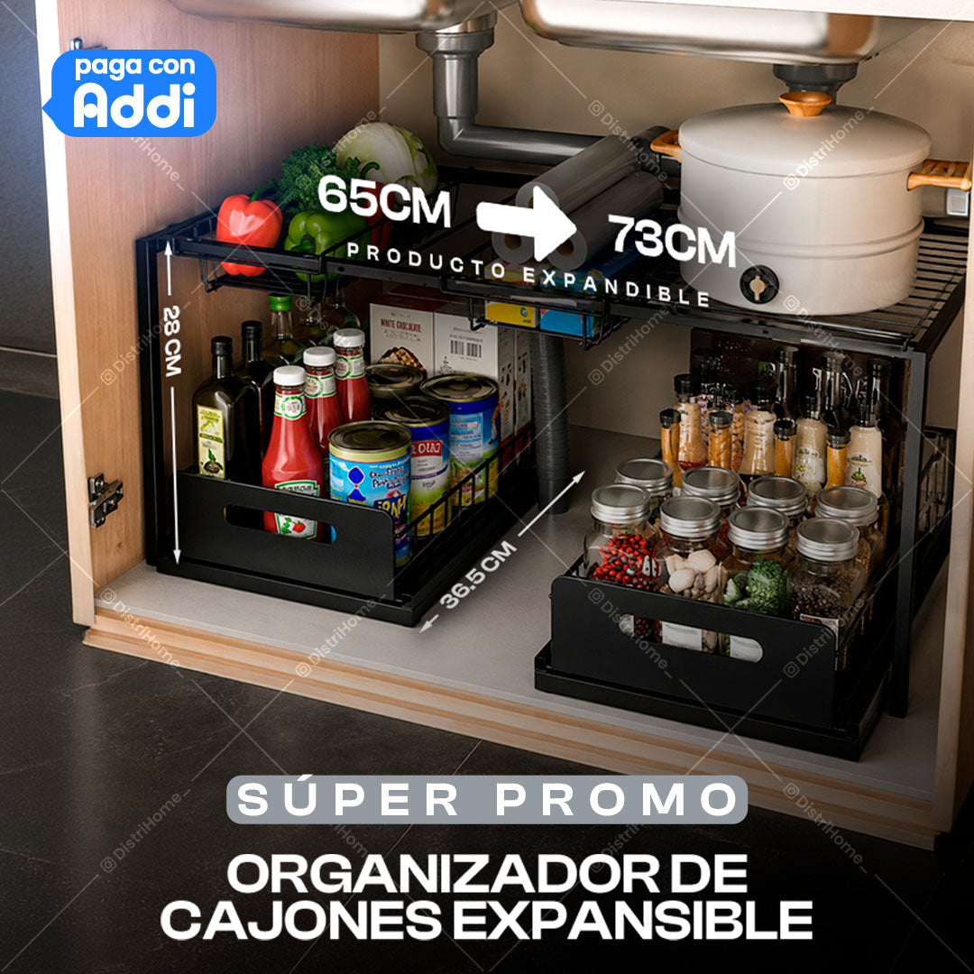 ORGANIZADOR DE CAJONES EXPANSIBLE
