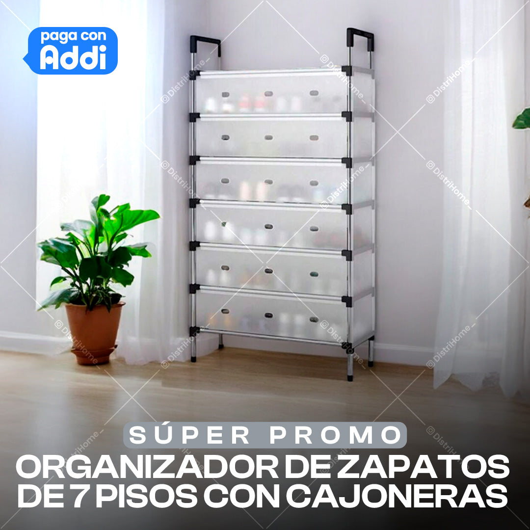 ORGANIZADOR DE ZAPATOS 7 NIVELES