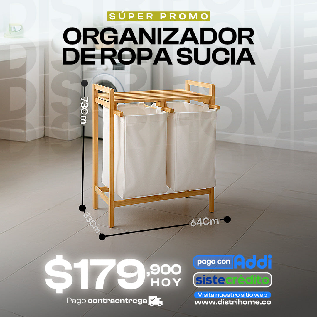 ORGANIZADOR DE ROPA SUCIA