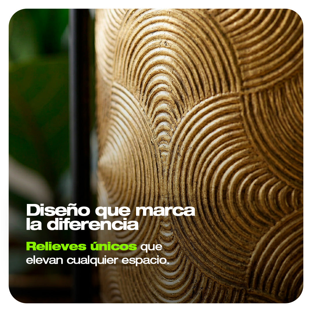 ORGANIZADOR DE PLANTAS METALICO 3 NIVELES DISEÑO 1