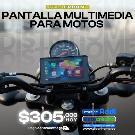 PANTALLA MULTIMEDIA PARA MOTOS