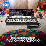 PIANO + MICROFONO KIDS