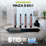 PINZA CEPILLO RIZADORA 5 EN 1