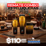 COMBO X3 PELUQUERAS GOLD