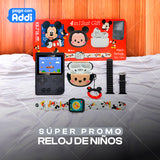 RELOJ NIÑOS+ AUDIFONOS + RELOJ + GAMEBOY