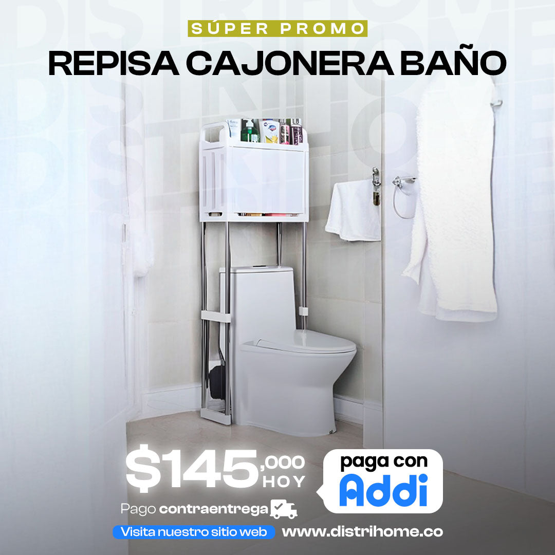 REPISA DE BAÑO CON CAJONERA