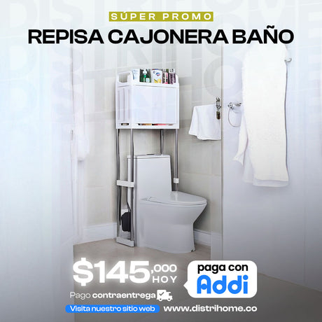 REPISA DE BAÑO CON CAJONERA
