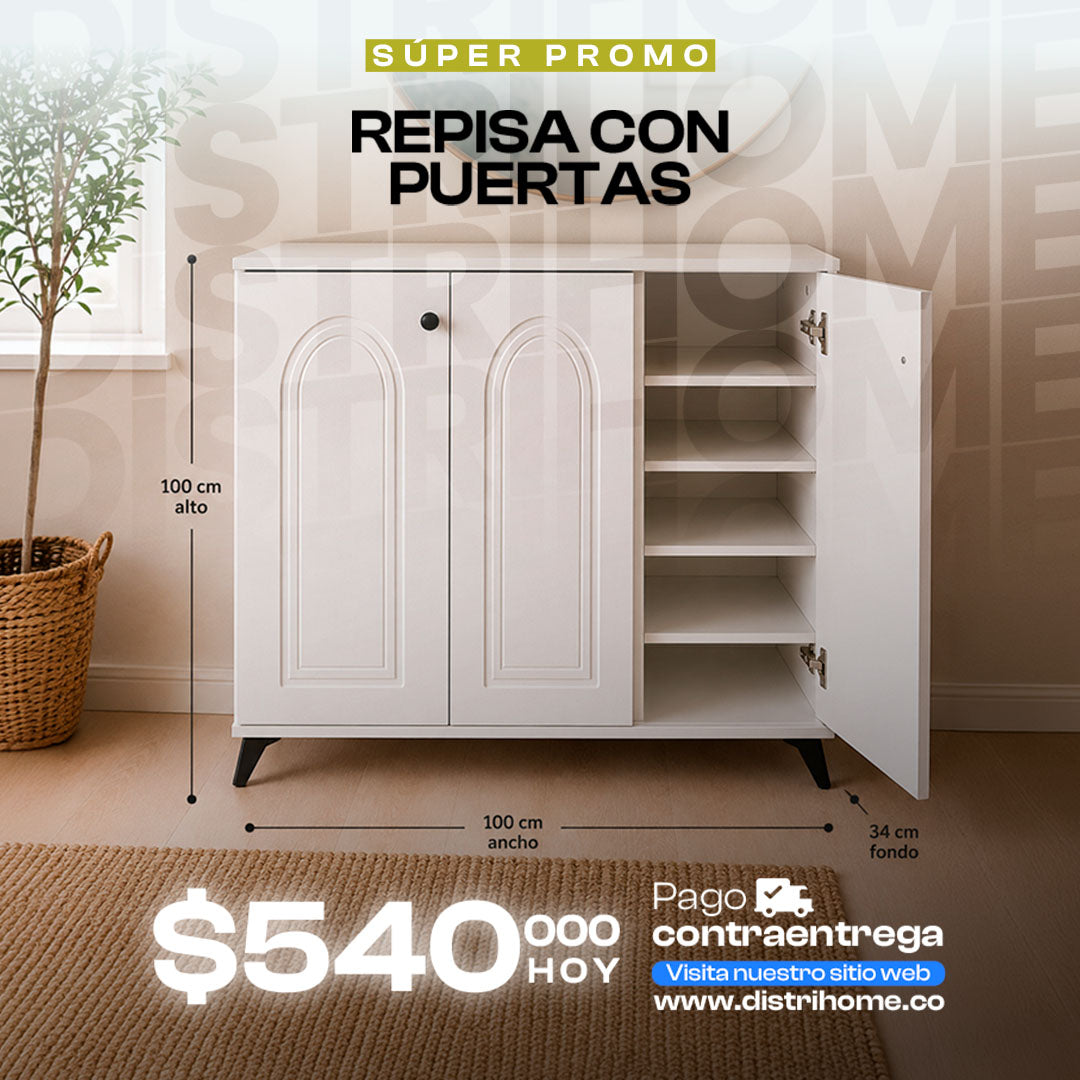 REPISA CON PUERTAS