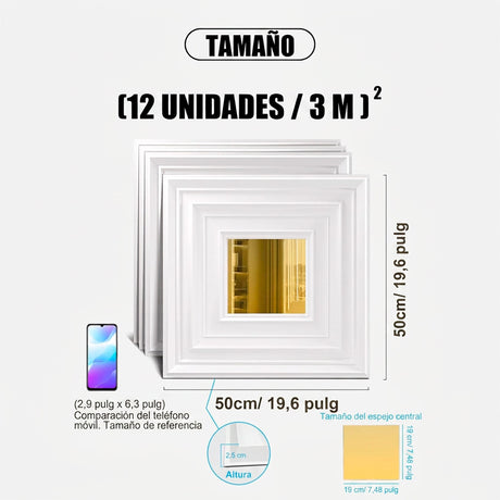 PANEL DECORATIVO PARA PARED