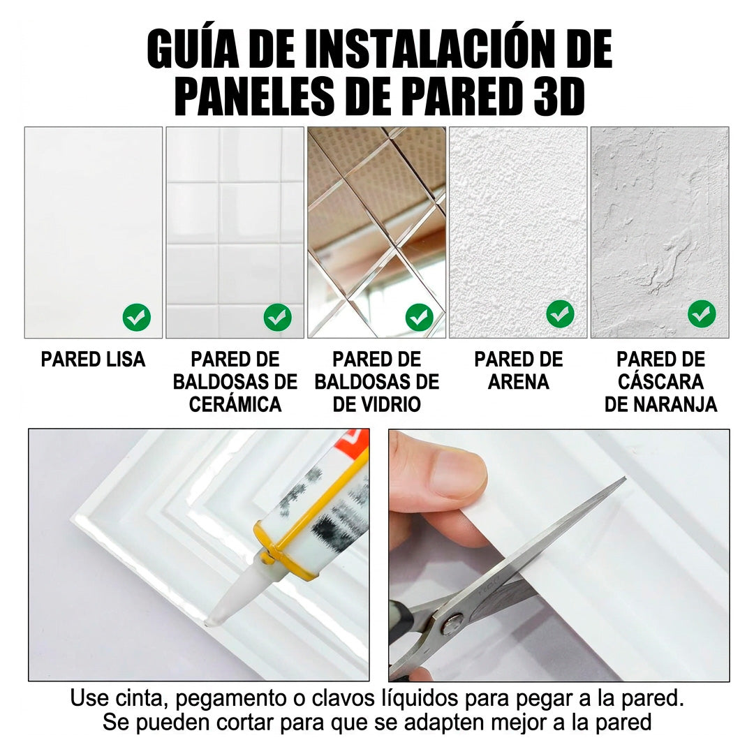 DECORACION DE PARED X6