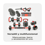 JUEGO DE MANCUERNAS 4 EN 1