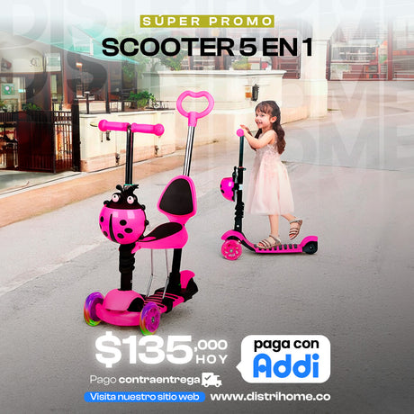 PATINETA SCOTER 5 EN 1 KIDS