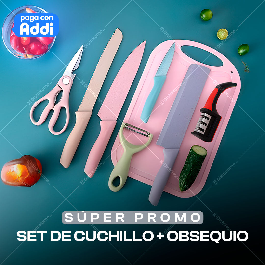 Set de cuchillo + obsequio