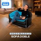 SOFA DOBLE INFLABLE