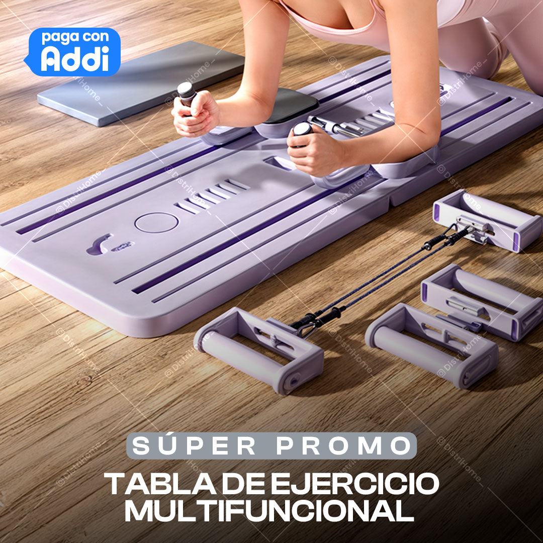 TABLA DE EJERCICIO PILATES