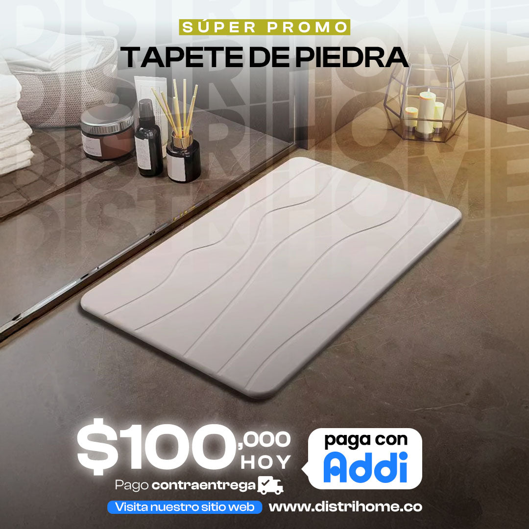 TAPETE DE PIEDRA