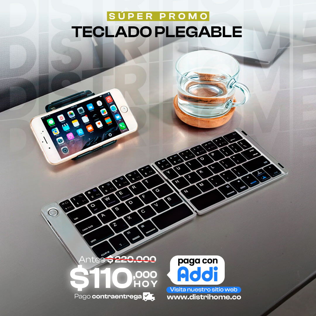 TECLADO INALAMBRICO RECARGABLE