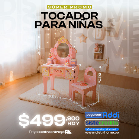 TOCADOR DE NIÑA