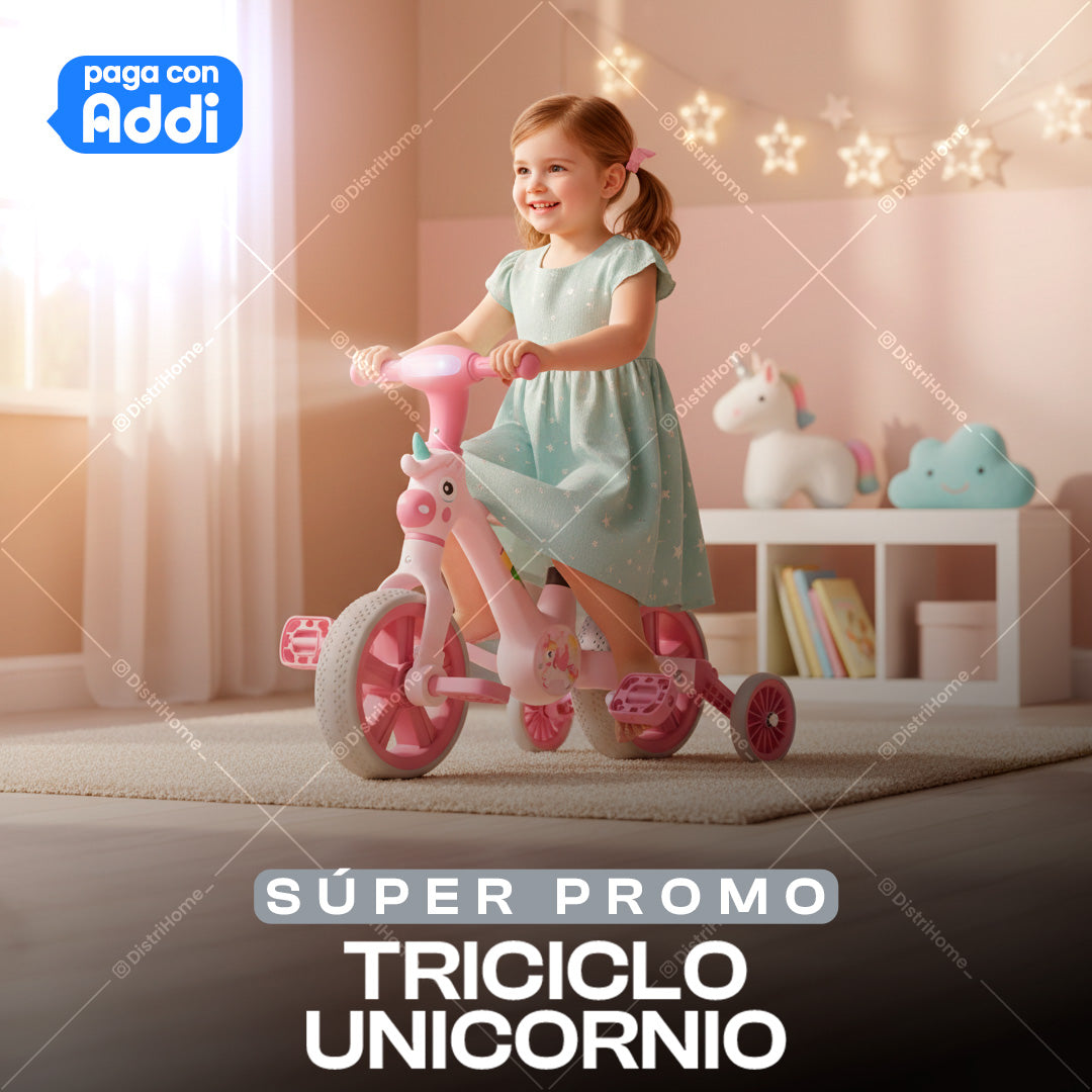 TRICICLO UNICORNIO
