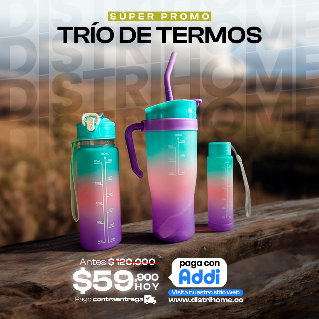 VASOS 3 EN 1
