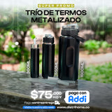 TRIO DE TERMO METALIZADO