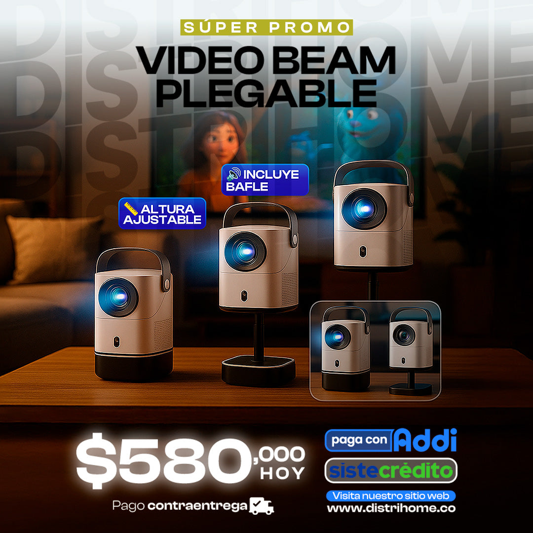 PROYECTOR VIDEO BEAM PLEGABLE