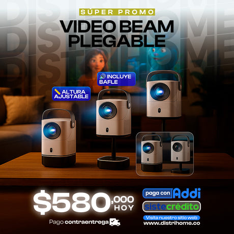 PROYECTOR VIDEO BEAM PLEGABLE