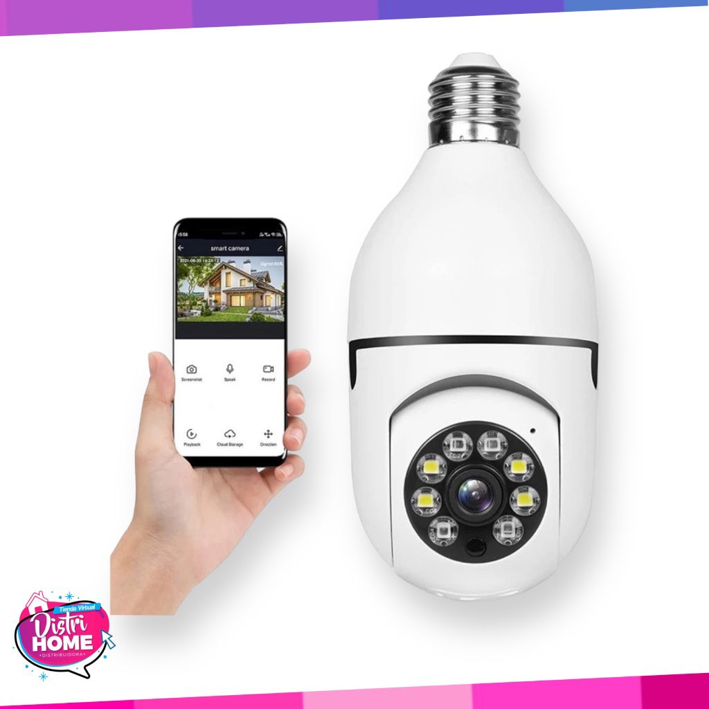 Camara Bombillo Wifi