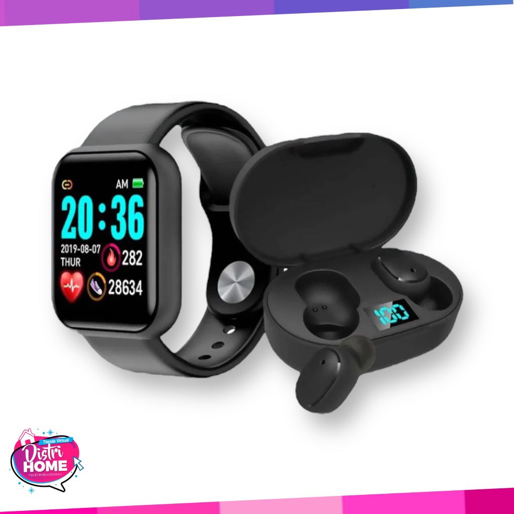 Combo Reloj Smart Watch + Audifonos