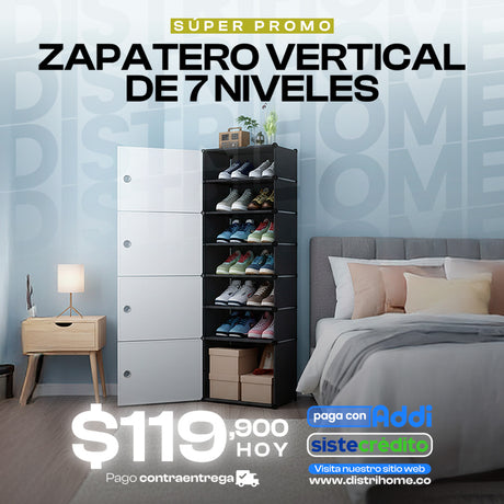 ZAPATERO DE 7 PISOS