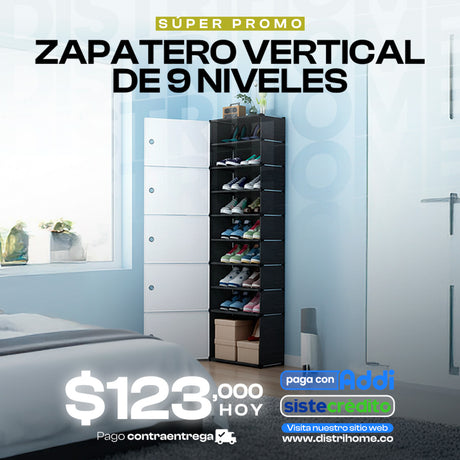 ZAPATERO DE 9 PISOS